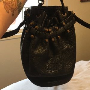 Alexander Wang Large Leather Diego Bucket Bag